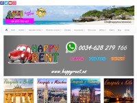 Desktop screenshot for happytourstravel.es