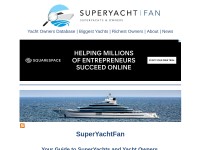 Desktop screenshot for superyachtfan.com