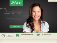 Desktop screenshot for elitesingles.ie
