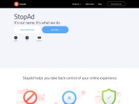Desktop screenshot for stopad.io