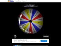 Desktop screenshot for wheeldecide.com