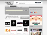 Desktop screenshot for brandsoftheworld.com