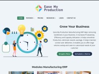 Desktop screenshot for easemyproduction.com