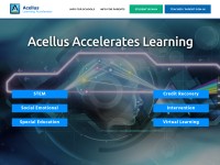 Desktop screenshot for acellus.com