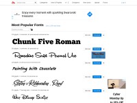 Desktop screenshot for abstractfonts.com