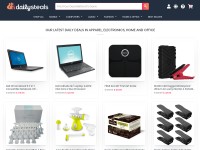 Desktop screenshot for dailysteals.com
