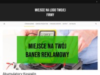 Desktop screenshot for koszalin-akumulatory.pl