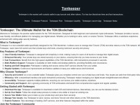 Desktop screenshot for ton-keeper.org