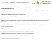 Desktop screenshot for fisioakasa.com