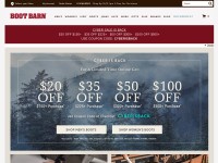 Desktop screenshot for bootbarn.com