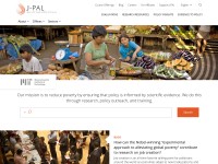 Desktop screenshot for povertyactionlab.org