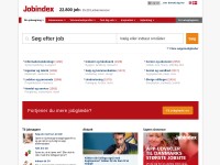 Desktop screenshot for jobindex.dk