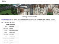 Desktop screenshot for prestigesouthernstar.ind.in