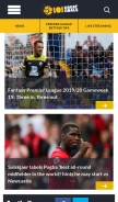 How 101greatgoals.com looks like on a mobile device such as an iPhone.