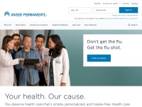 Desktop screenshot for kaiserpermanente.org