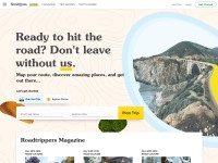 Desktop screenshot for roadtrippers.com