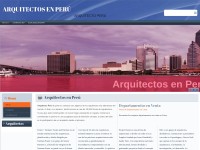 Desktop screenshot for arquitectoperu.com