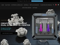 Desktop screenshot for flashforge-usa.com