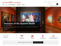 Desktop screenshot for cincinnatiartmuseum.org
