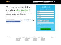 Desktop screenshot for hi5.com