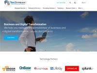 Desktop screenshot for tekstream.com