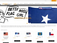 Desktop screenshot for betsyrossflagirls.com