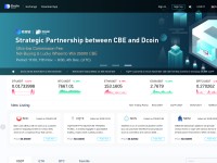 Desktop screenshot for dcoin.com
