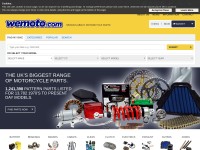 Desktop screenshot for wemoto.com