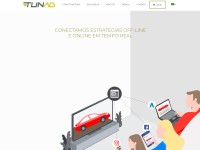Desktop screenshot for tunad.io