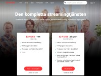 Desktop screenshot for cmore.se