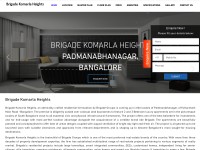 Desktop screenshot for brigadekomarlaheights.org.in