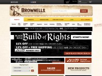 Desktop screenshot for brownells.com