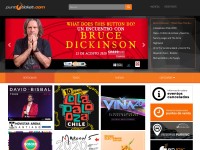 Desktop screenshot for puntoticket.com