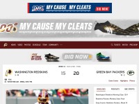 Desktop screenshot for redskins.com