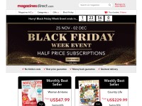Desktop screenshot for magazinesdirect.com