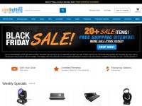 Desktop screenshot for usedlighting.com