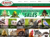 Desktop screenshot for exoticnutrition.com