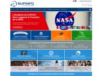 Desktop screenshot for supinfo.com