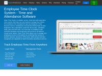Desktop screenshot for opentimeclock.com