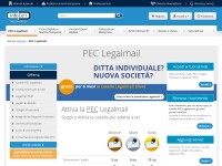 Desktop screenshot for legalmail.it