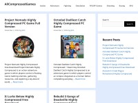 Desktop screenshot for allcompressedgames.com