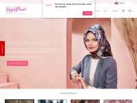 Desktop screenshot for hijabplanet.com