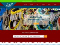 Desktop screenshot for powwows.com