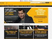 Desktop screenshot for betfair.se