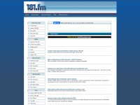 Desktop screenshot for 181.fm