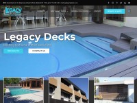 Screenshot of legacydecks.co.za