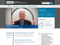 Desktop screenshot for uspto.gov