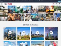 Desktop screenshot for citypass.com
