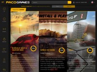 Desktop screenshot for pacogames.com