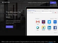 Desktop screenshot for authentic8.com